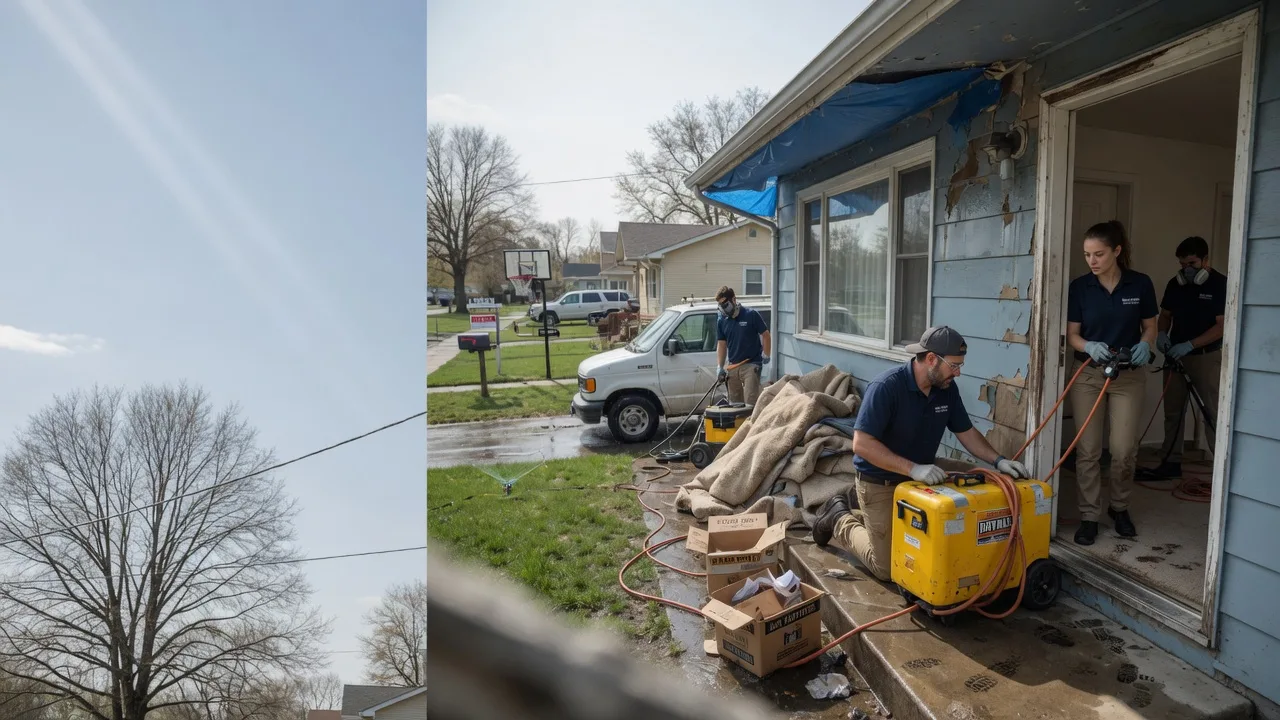 Basement Flood Cleanup in Knowlesville, NY near me